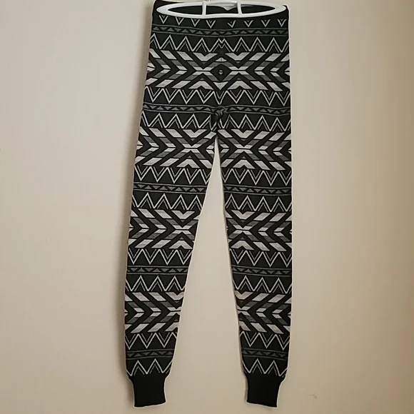 🌵 4/$20 American Eagle Gray Sweater Pajama Pants XS - Picture 5 of 9